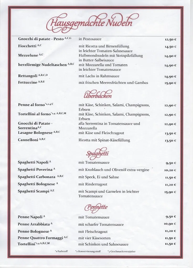 Menu_Ristorante Pizzeria Casale_Germering_image_2