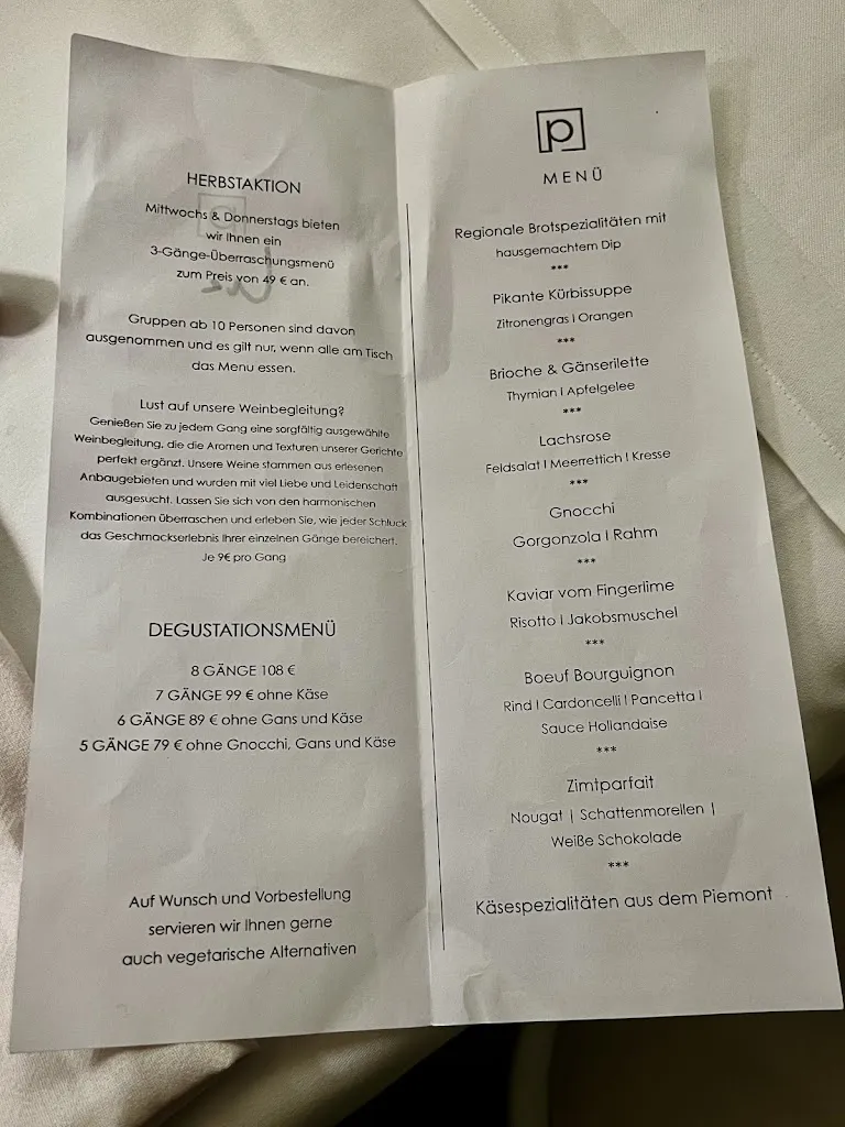 Menu_Restaurant & Hotel piemonteca in der Altenbrücker Mühle_Overath_immagine_1