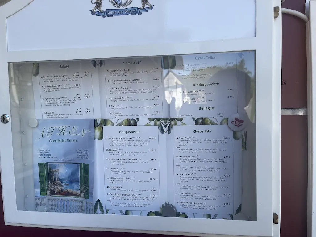 Menu_Tavern Athen_Overath_immagine_1