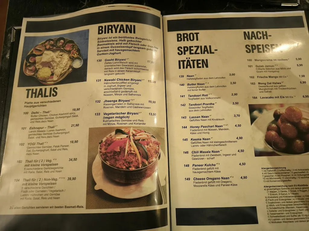 Menu_Yogi Mahal - Indisches Restaurant In Germering München_Germering_immagine_4