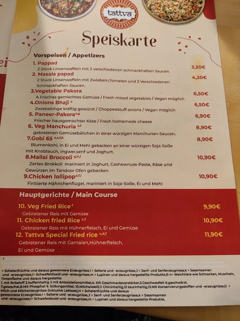 Menu_Tattva Indisches Restaurant Germering_Germering_image_4