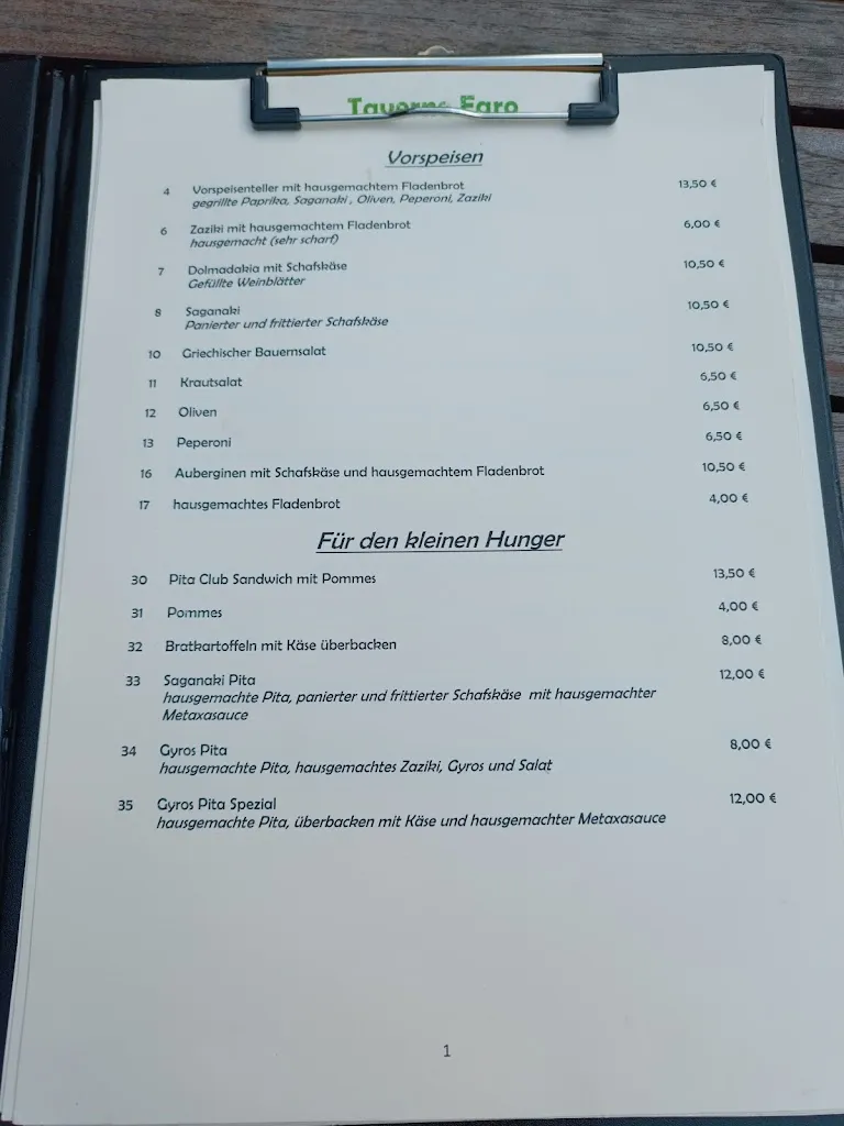 Menu_Grill Faro Porta Westfalica_Westfalica_image_3