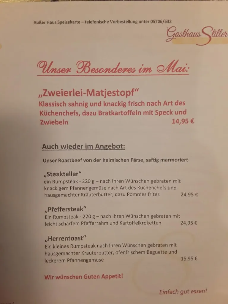 Menu_Gasthaus Stiller_Westfalica_image_1