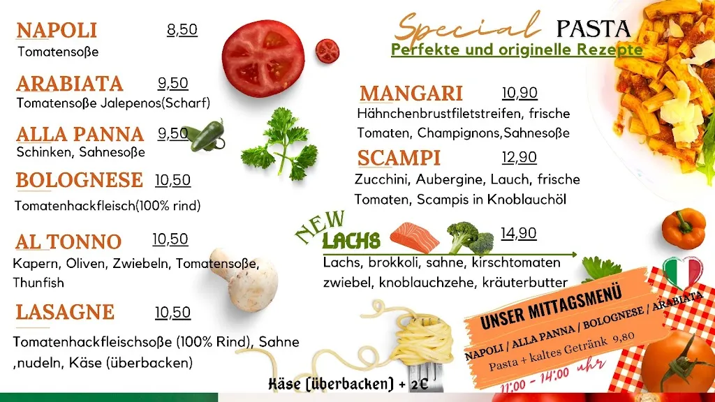 Menü_Restaurant Mangiare_Westfalica_Bild_2