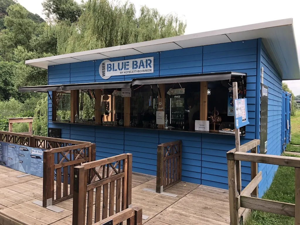 Weser Blue Bar restaurant in Westfalica