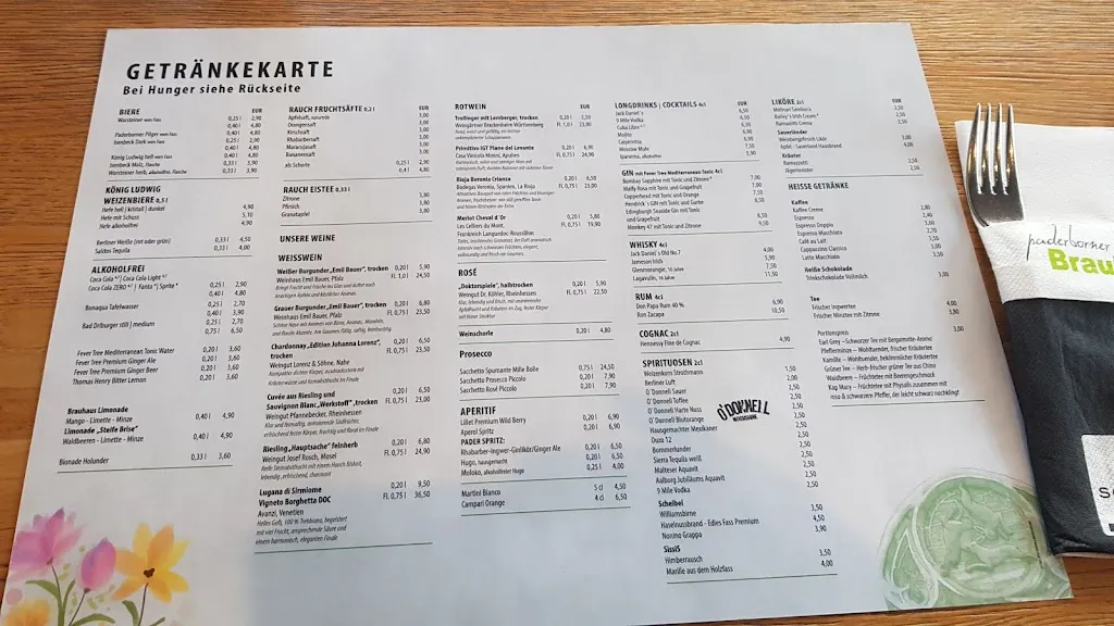 Menu_Brewery House Paderborn_Paderborn_image_3