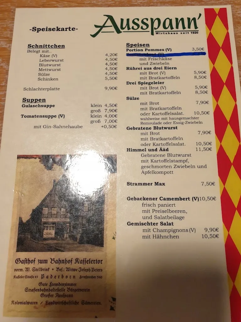 Menu_Wirtshaus Ausspann'_Paderborn_image_2