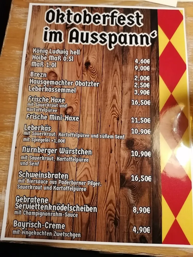 Menu_Wirtshaus Ausspann'_Paderborn_image_4
