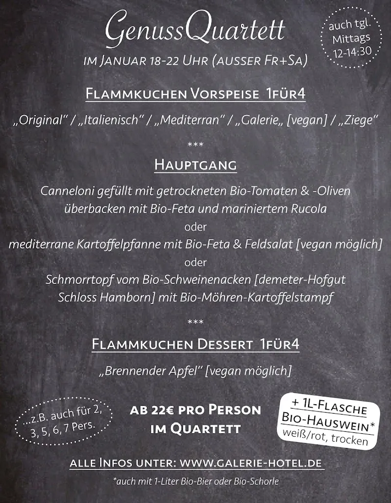 Menu_Galerie-Hotel & La petite Galerie_Paderborn_image_2