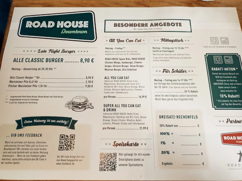 Menu_Road House Downtown - Paderborn_Paderborn_image_1
