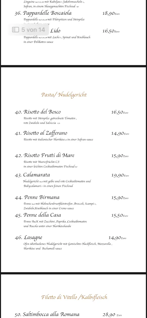 Menu_La Taverna - Paderborn_Paderborn_image_4