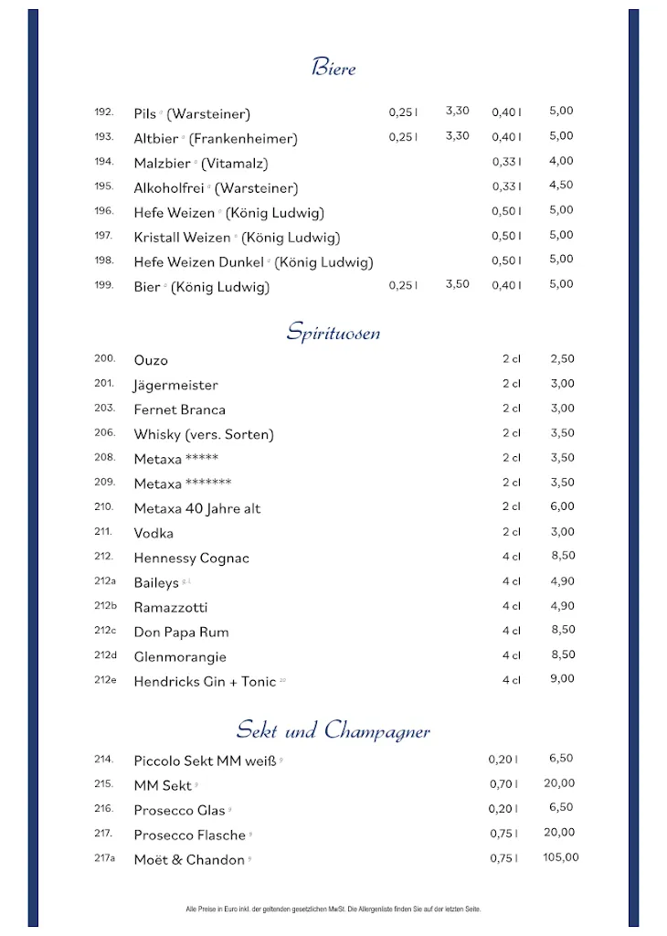 Menu_Restaurant Zorbas_Paderborn_image_1