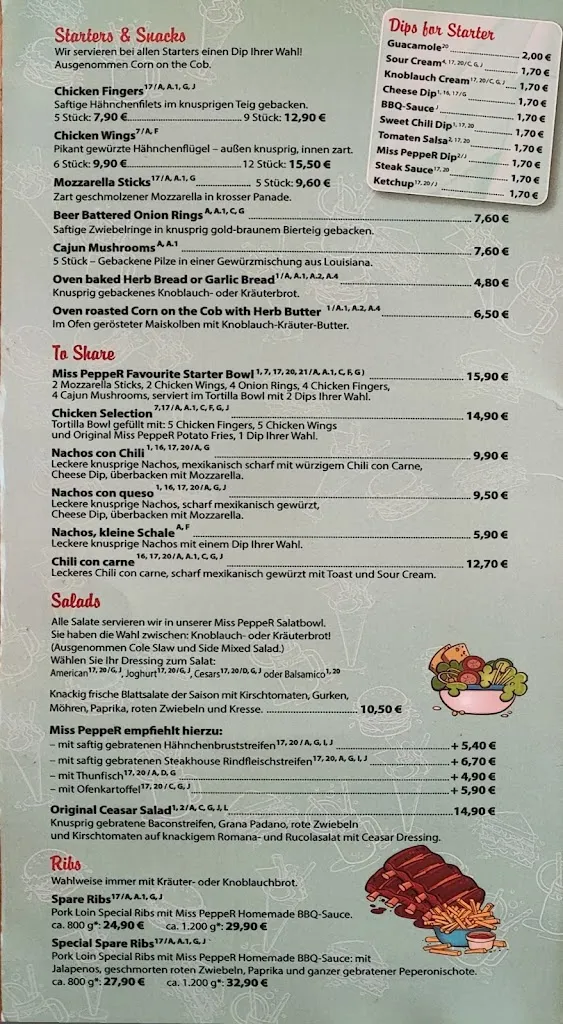 Menu_Miss PeppeR Gastro GmbH Paderborn_Paderborn_image_3