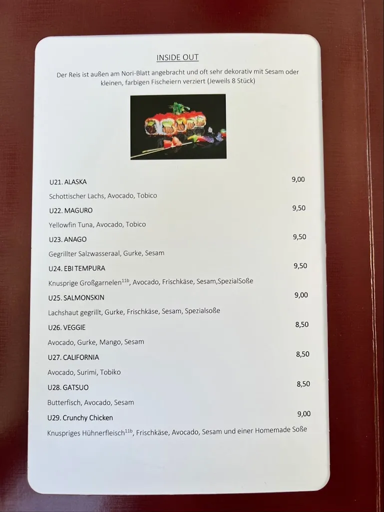 Menu_Sakura Schweinfurt_Gochsheim_immagine_3