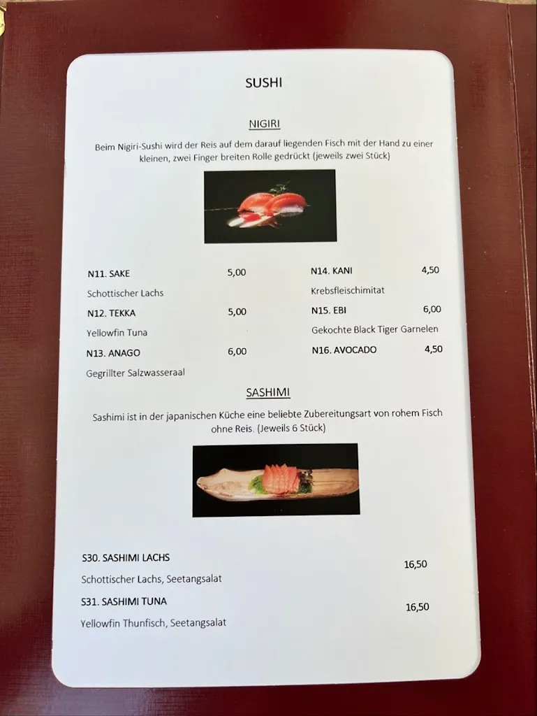 Menu_Sakura Schweinfurt_Gochsheim_immagine_4