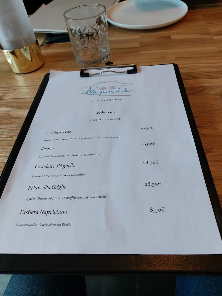 Menu_Napulè - Il Ristorante_Paderborn_image_1