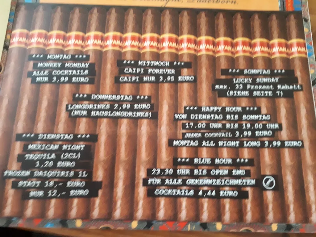 Menu_Bar y Restaurante Havana_Paderborn_immagine_4