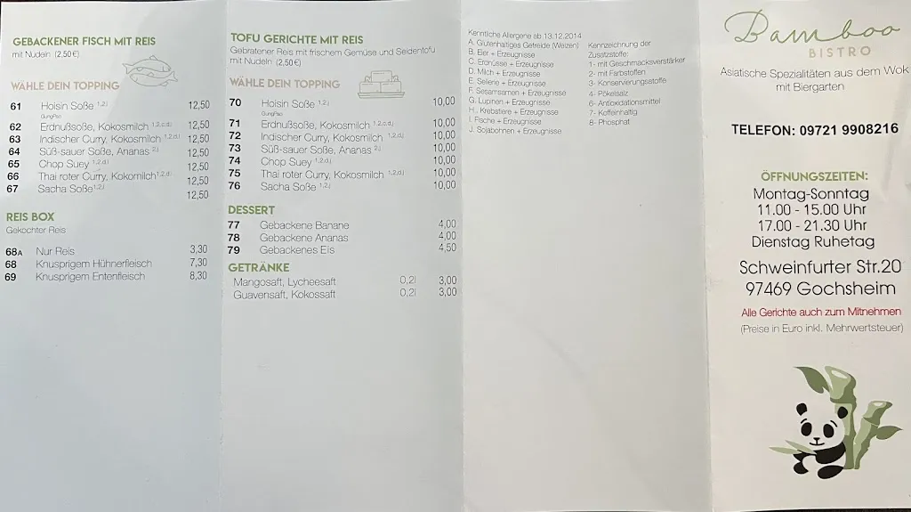 Menu_Bistro Bamboo_Gochsheim_image_1