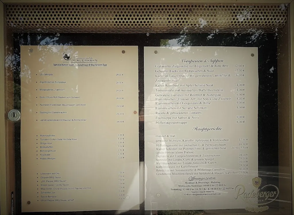 Menu_Zum Auerhahn Restaurant_Pulheim_image_4