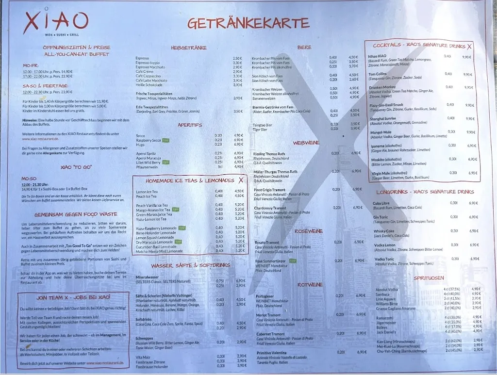 Menu_XIAO Pulheim_Pulheim_immagine_4
