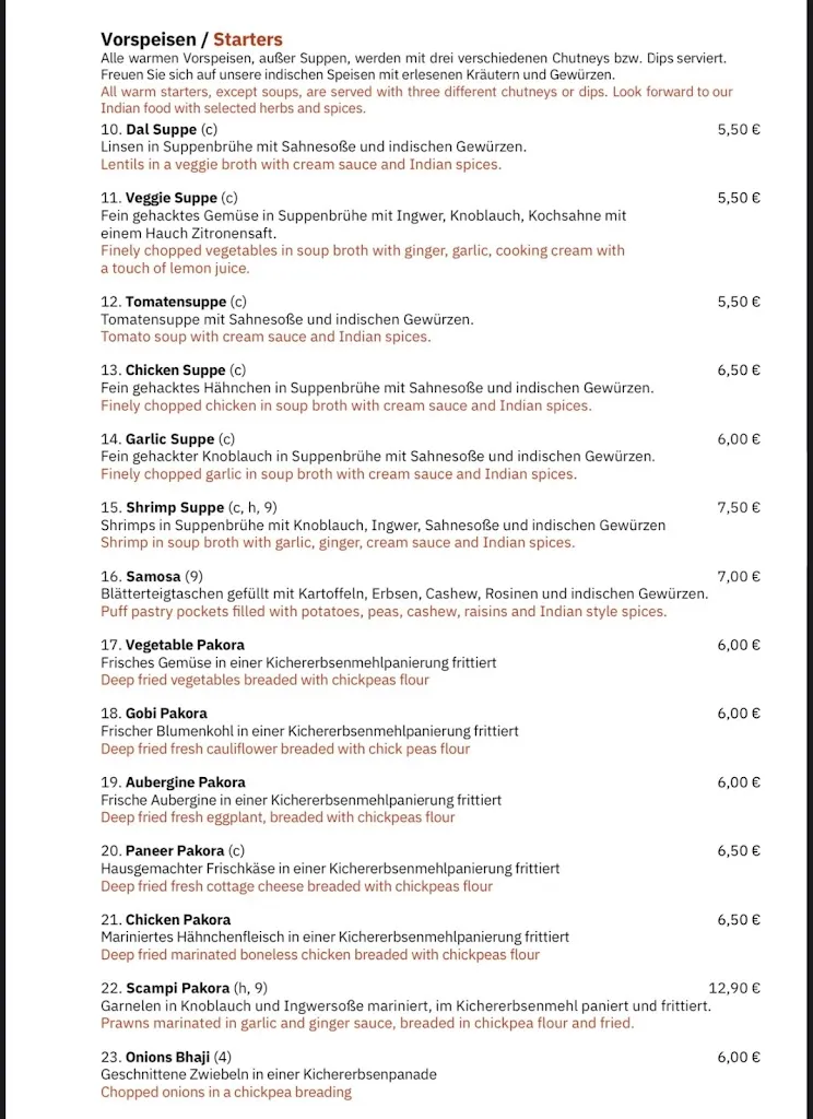 Menu_Restaurant Swagat_Pulheim_immagine_3