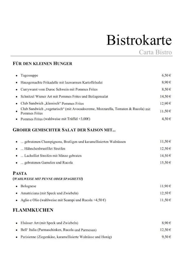 Menu_Il Nido im Velderhof_Pulheim_immagine_2