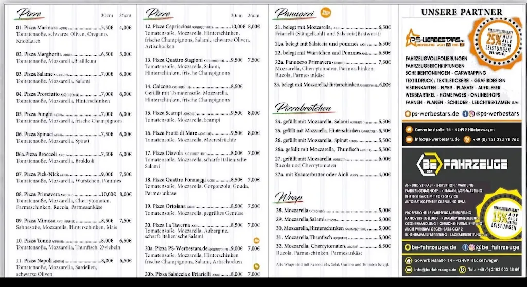 Menu_Pizzeria La Taverna da Pasquale_Radevormwald_image_3