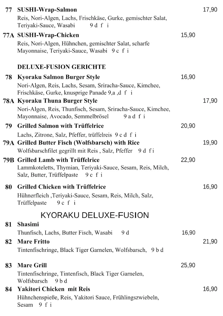 Menu_Kyoraku Asian Restaurant_Radevormwald_image_2