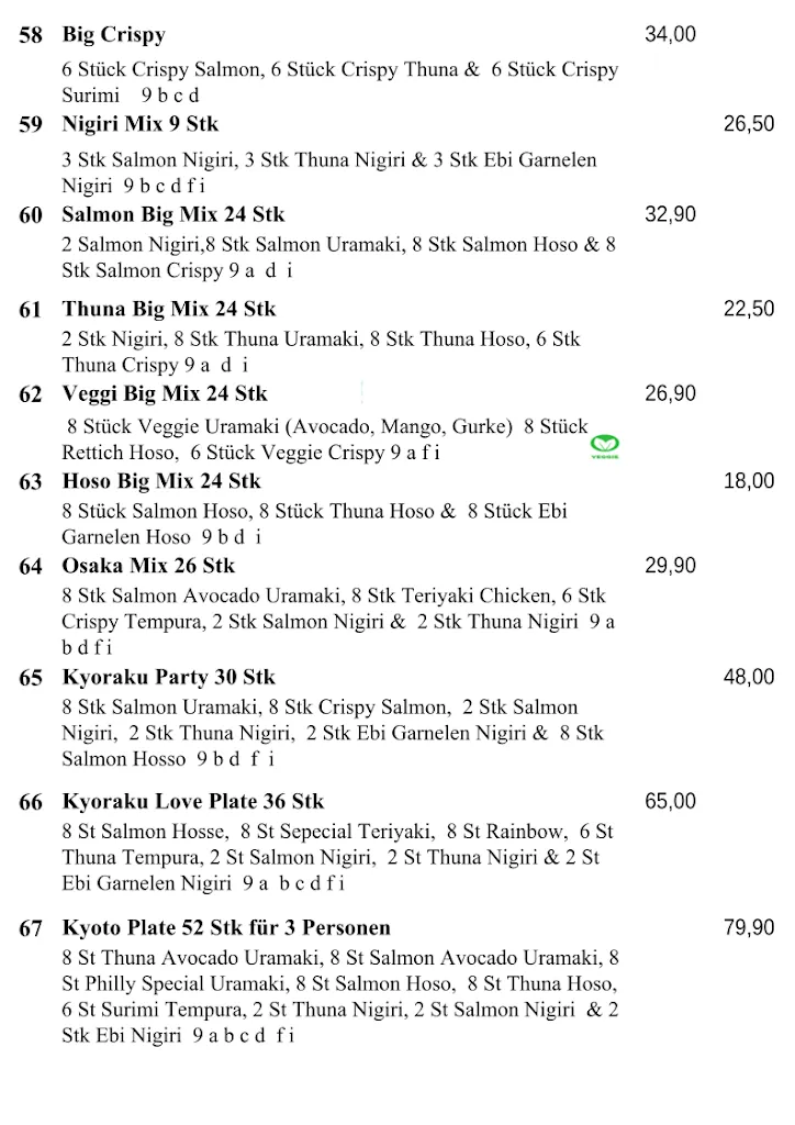 Menu_Kyoraku Asian Restaurant_Radevormwald_image_4