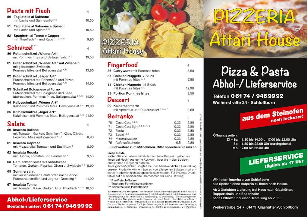 Menu_Pizzeria Attari House_Glashütten_image_2