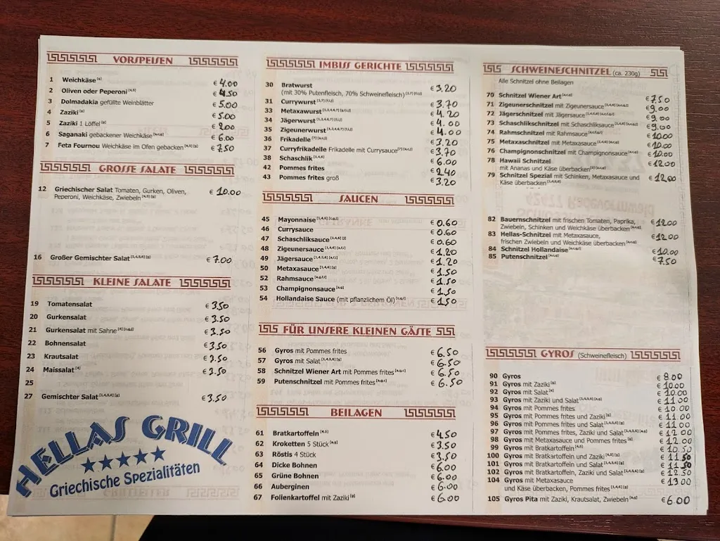 Hellas Grill Radevormwald restaurant in Radevormwald