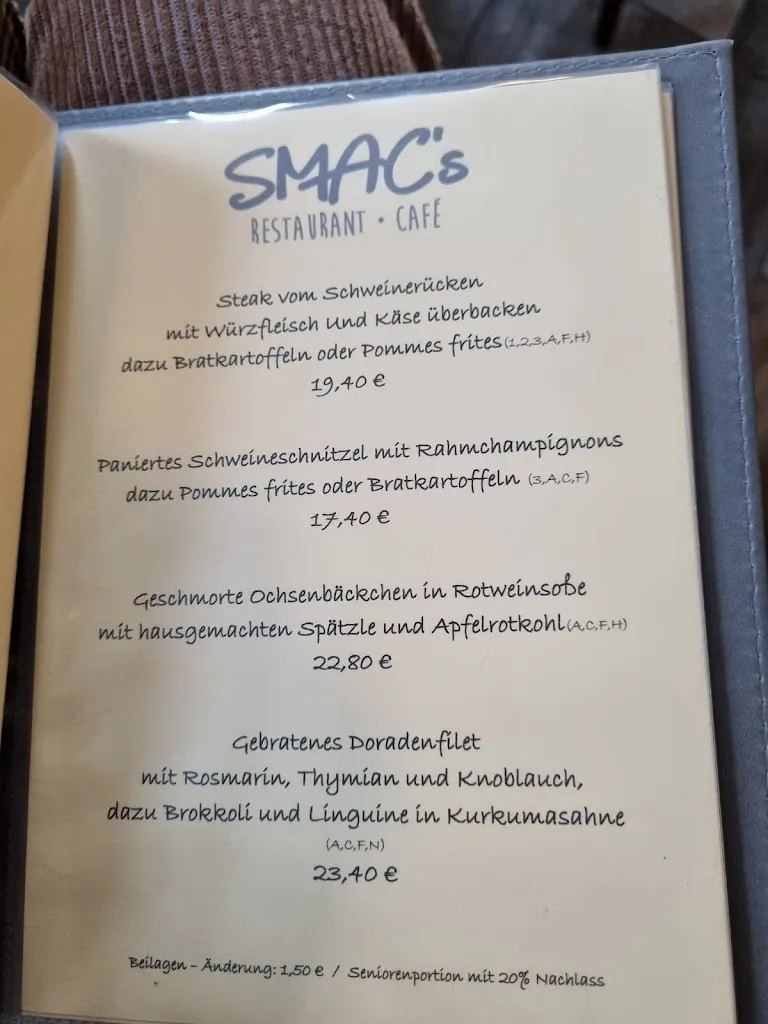 Menu_SMAC's Restaurant und Café_Glashütte_image_2
