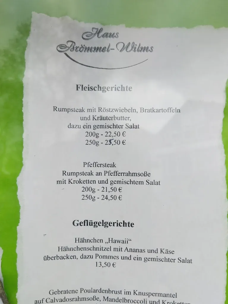 Menu_Haus Brömmel-Wilms_Raesfeld_image_3