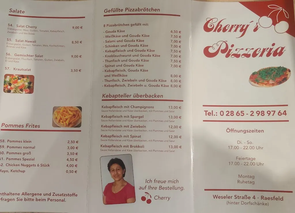 Menu_Cherrys Pizzeria_Raesfeld_image_4