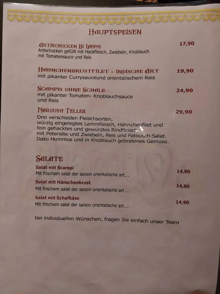 Menu_Maroushe - Orientalisches Restaurant Recklinghausen_Oer-Erkenschwick_image_1
