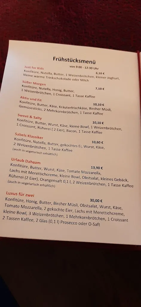 Menu_Cafe and Confectionery Sabel_Glashütten_image_3