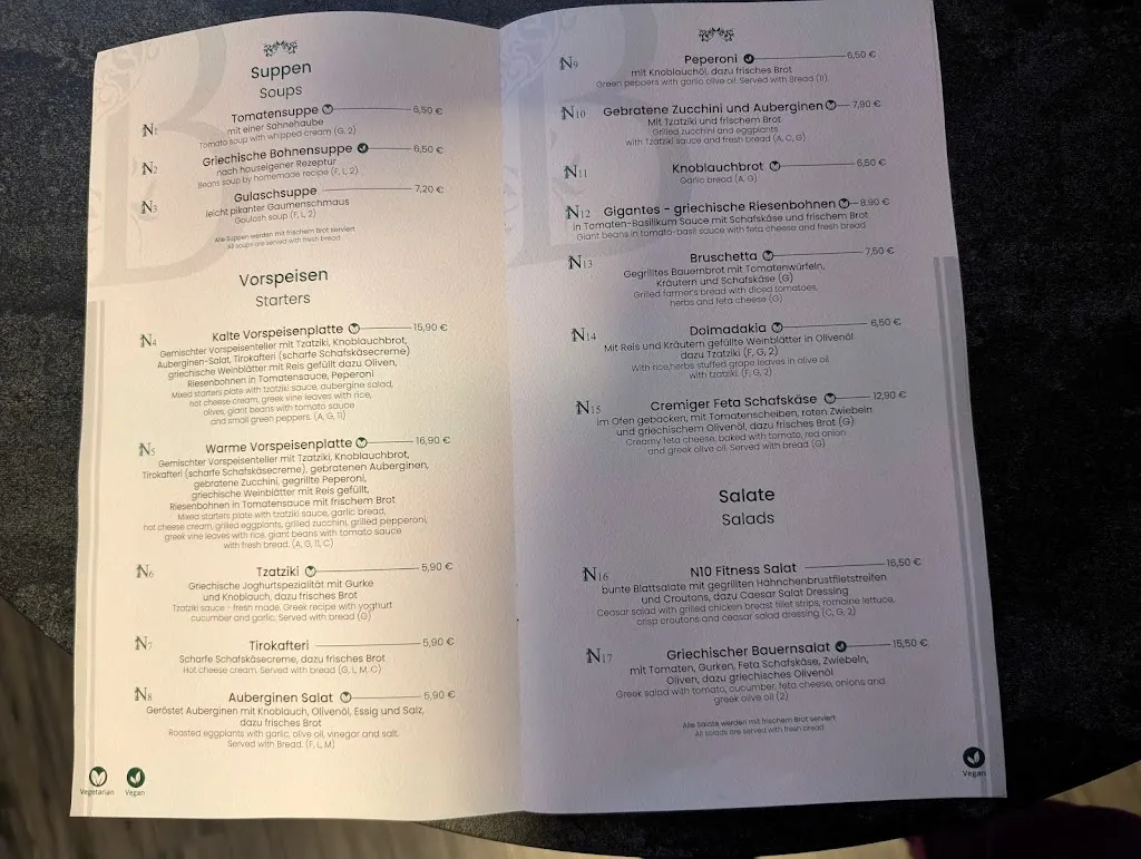 Menu_Bergedick Restaurant - Griechische Küche & mehr_Recklinghausen_image_1