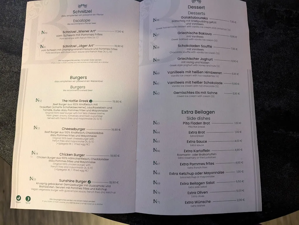 Menu_Bergedick Restaurant - Griechische Küche & mehr_Recklinghausen_image_2