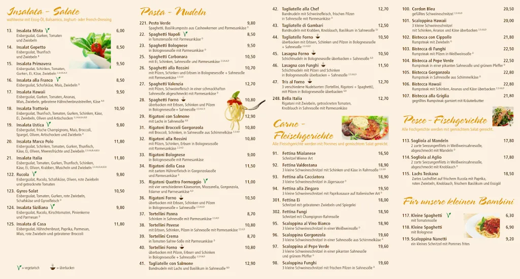 Menu_Pizzeria Da Franco_Recke_image_1