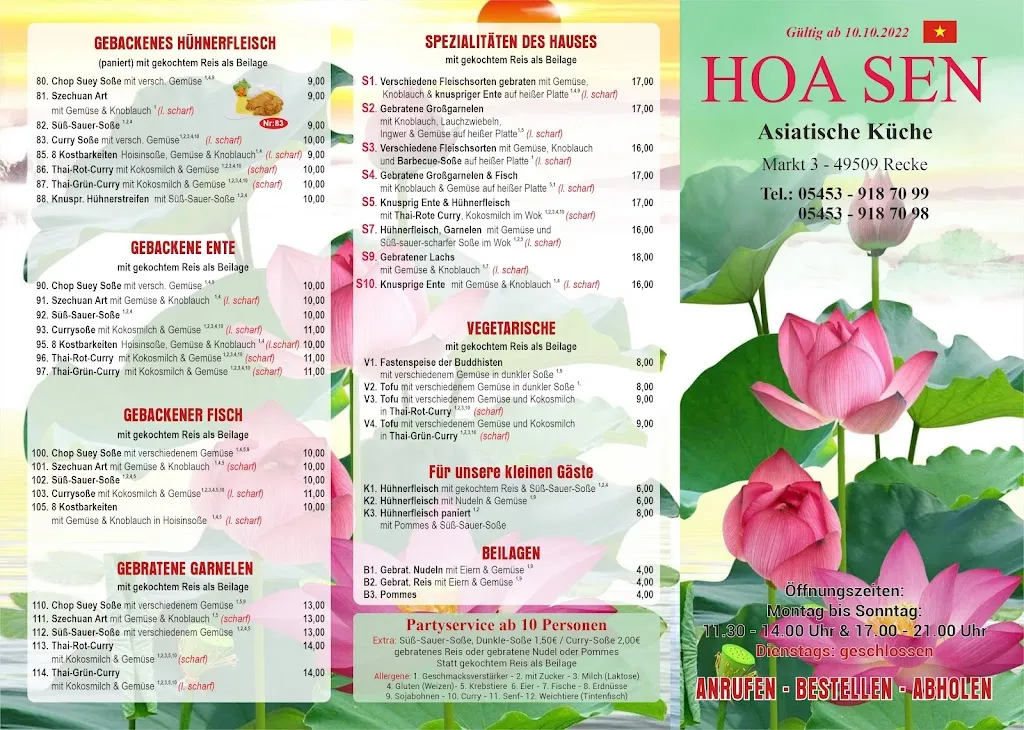 Menu_Hoa Sen-Asiatische Küche_Recke_immagine_2