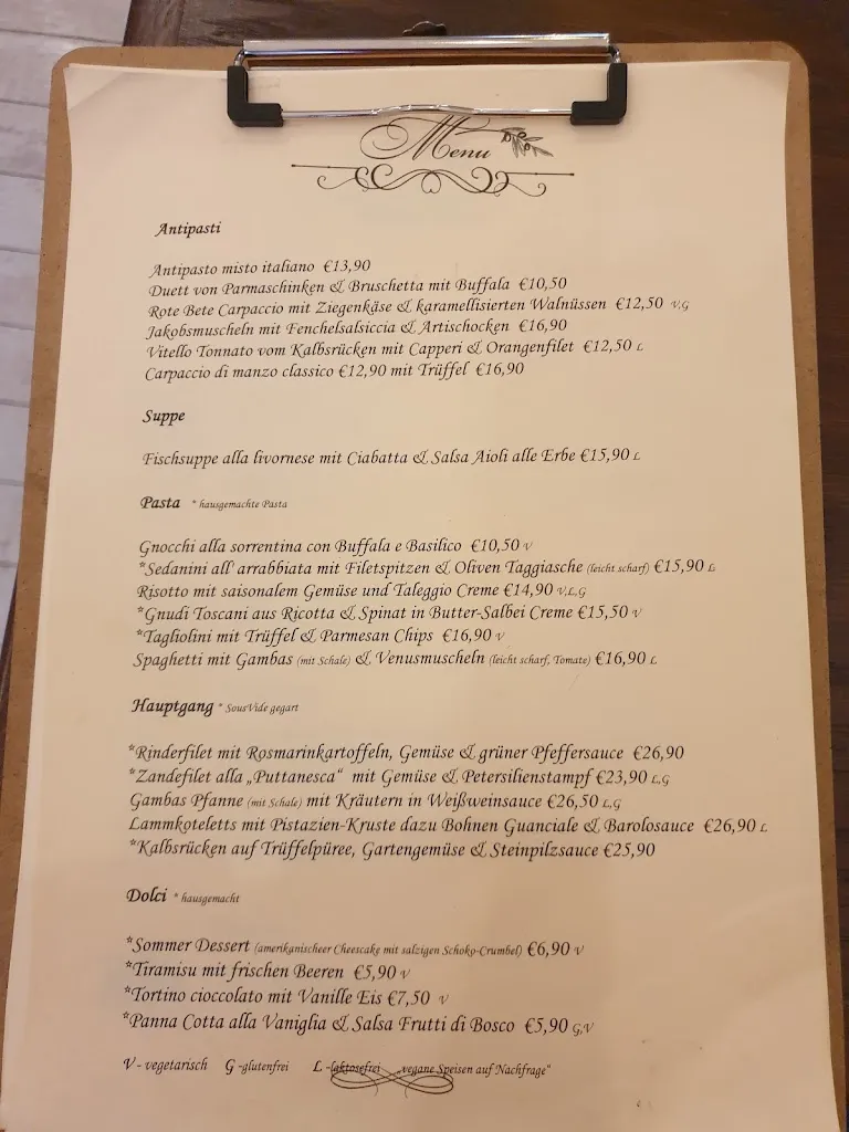 Menu_L'olivo Ristorante Italiano_Ratingen_image_4