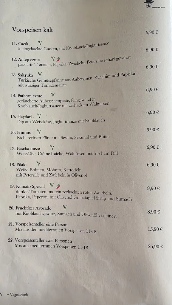 Menu_Biko Restaurant & Café UG_Ratingen_image_1