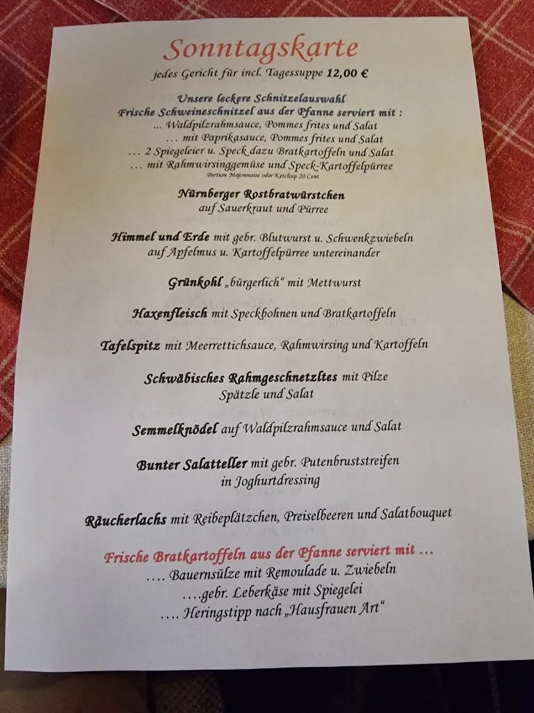 Menu_Gaststätte Suitbertusstuben_Ratingen_immagine_1