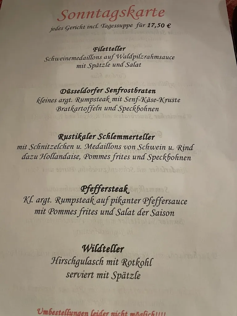 Menu_Gaststätte Suitbertusstuben_Ratingen_immagine_3