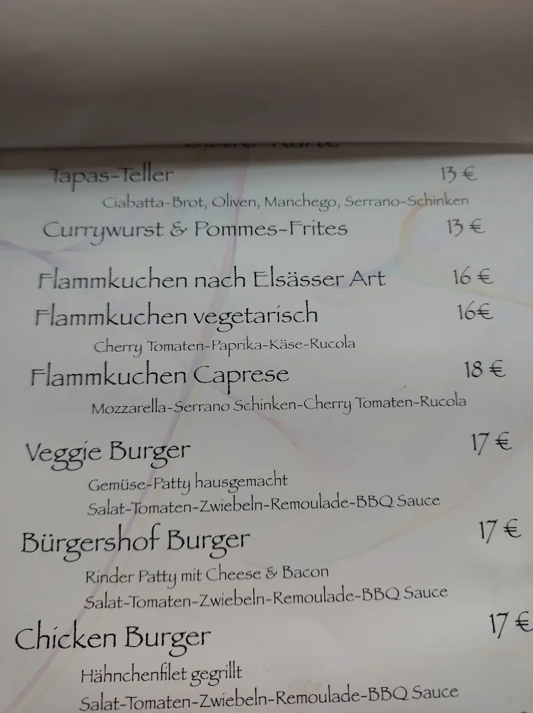 Menu_Restaurant Bürgershof_Ratingen_immagine_2