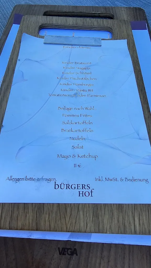 Menu_Restaurant Bürgershof_Ratingen_immagine_4