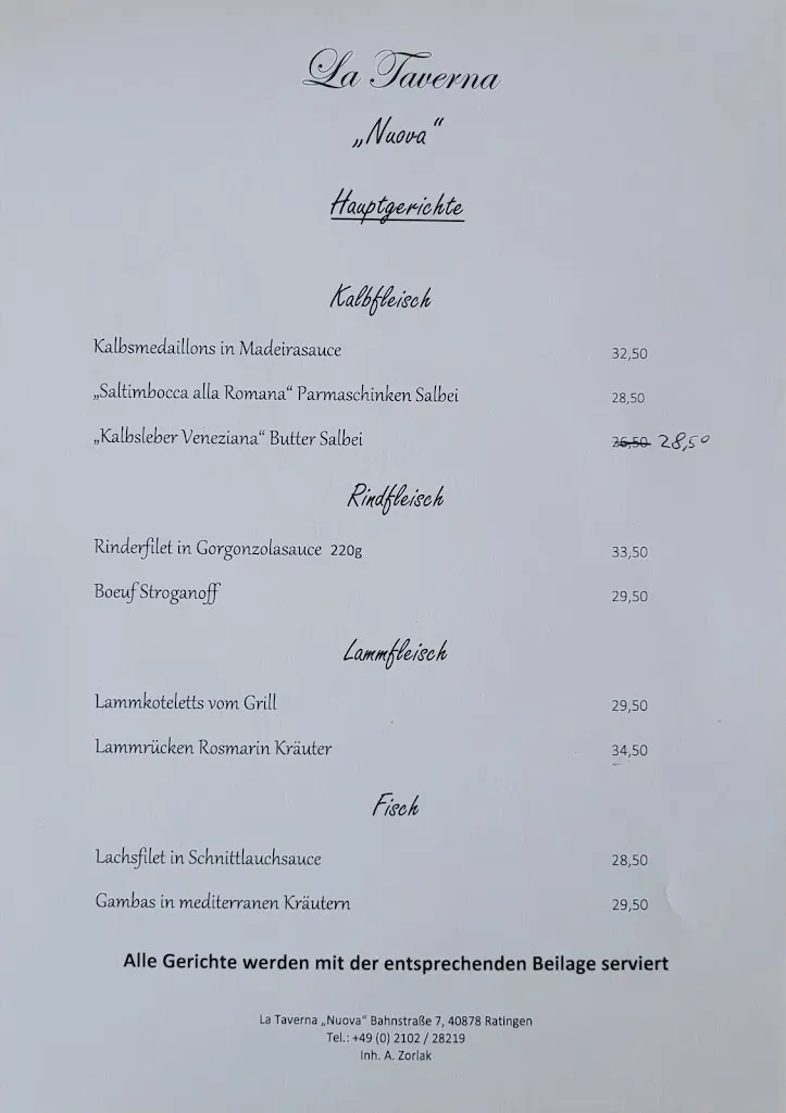 Menu_Restaurant La Taverna Nuova_Ratingen_image_2