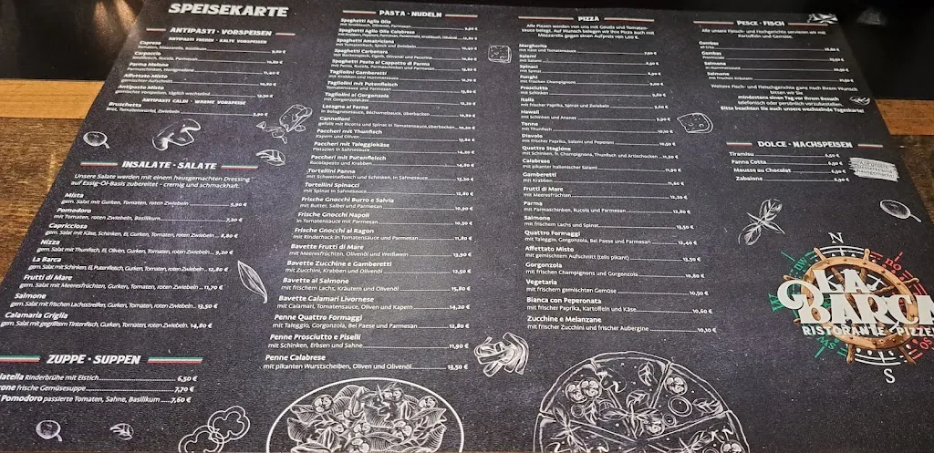 Menu_La Barca_Ratingen_image_1