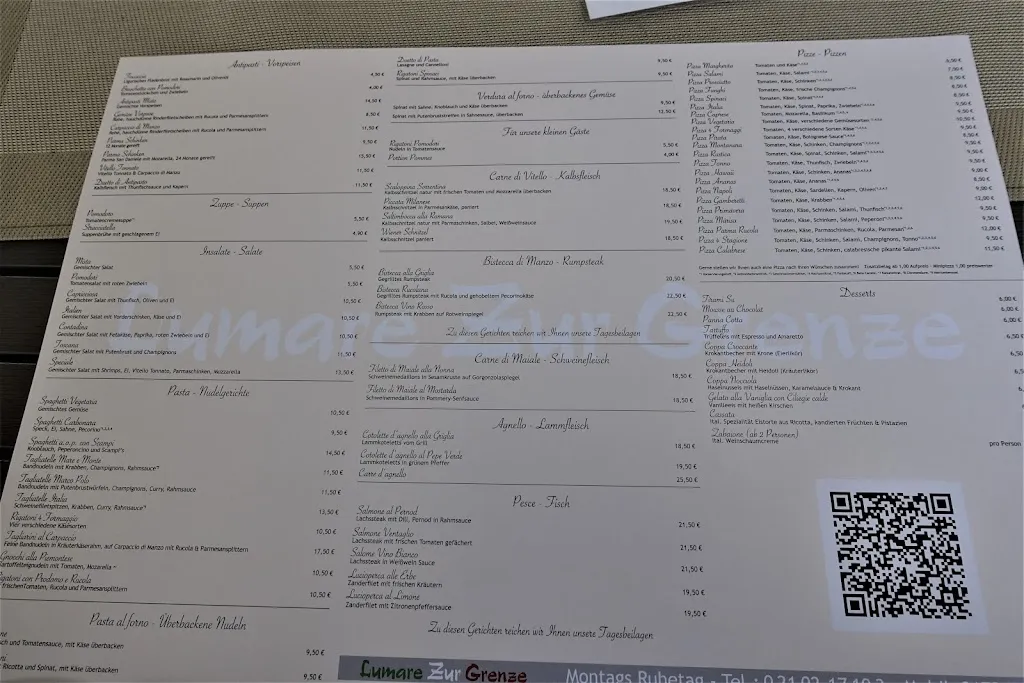 Menu_Restaurante Lumare Zur Grenze_Ratingen_image_4