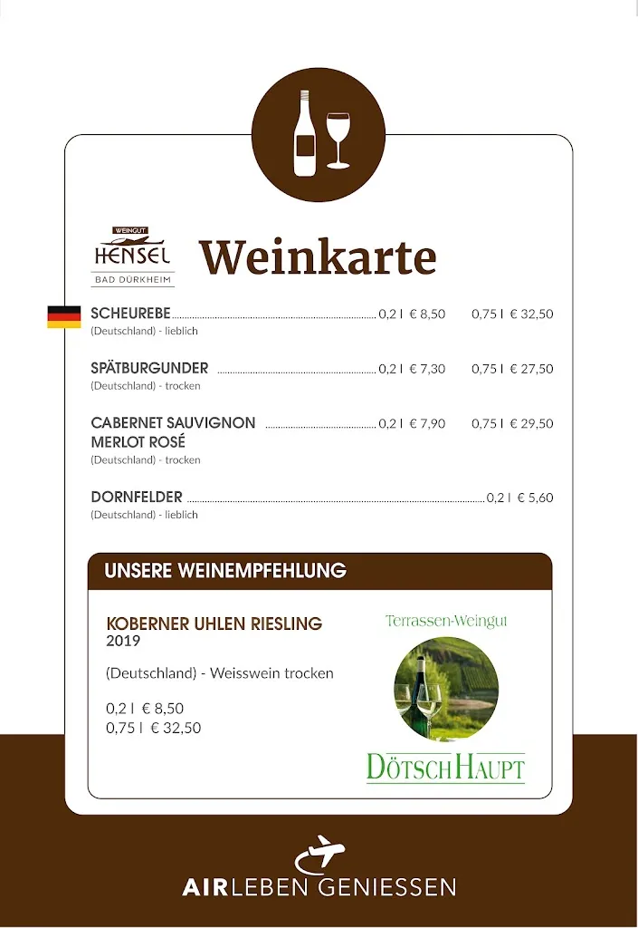 Menu_JU52 Hotel Café Restaurant_Arnsberg_image_3